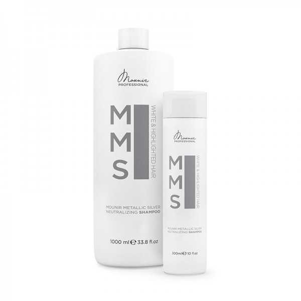 Szampon MMS 300ml (szampon bez użycia tonera) usuwa odcienie żółtego